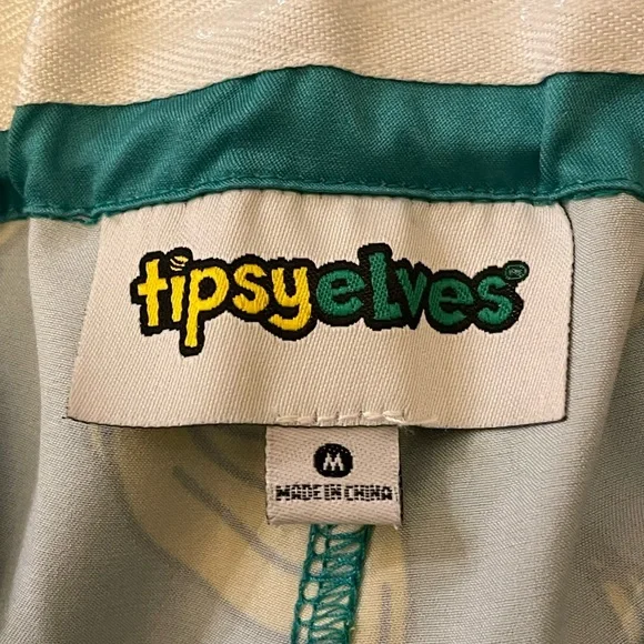 TIPSY ELVES - Green and Yellow Golf pants - Picture 3 of 3